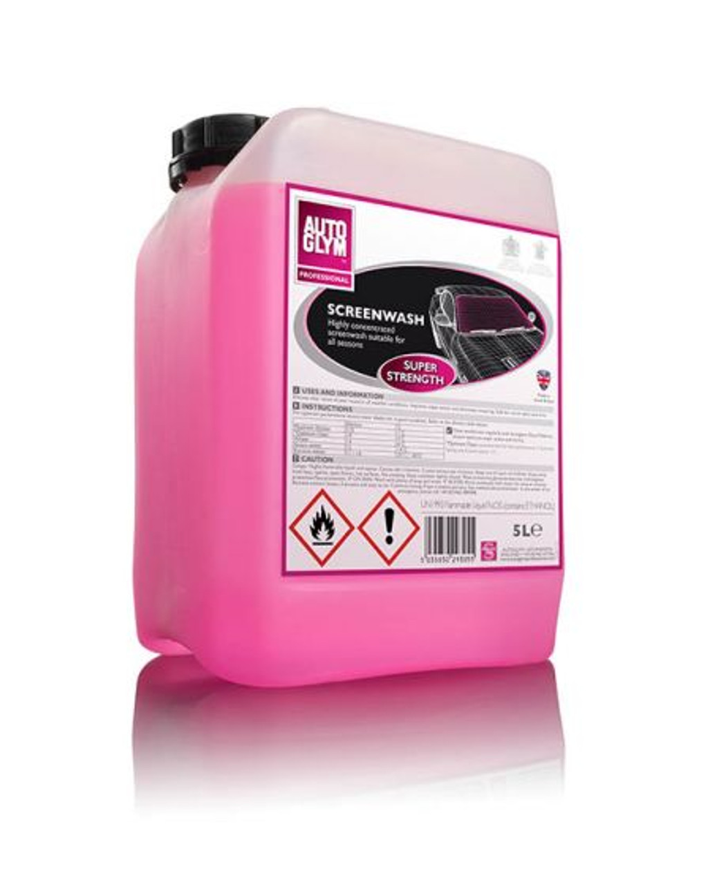 SCREENWASH SUPER STRENGTH 5L AUTOGLYM 29SS005 image 1