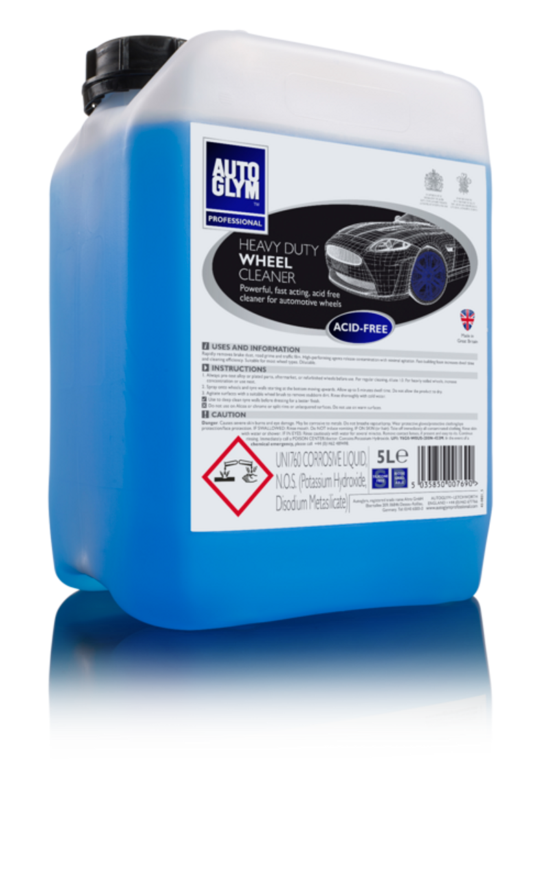 HEAVY DUTY WHEEL CLEANER 5L AUTOGLYM 43005 image 1