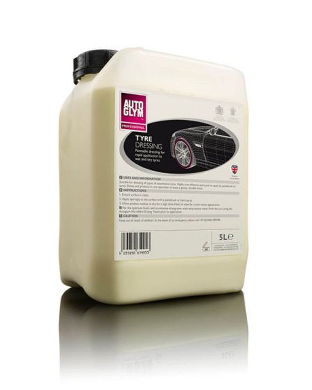 HIGH GLOSS TYRE DRESSING 5L AUTOGLYM 61005 image 1