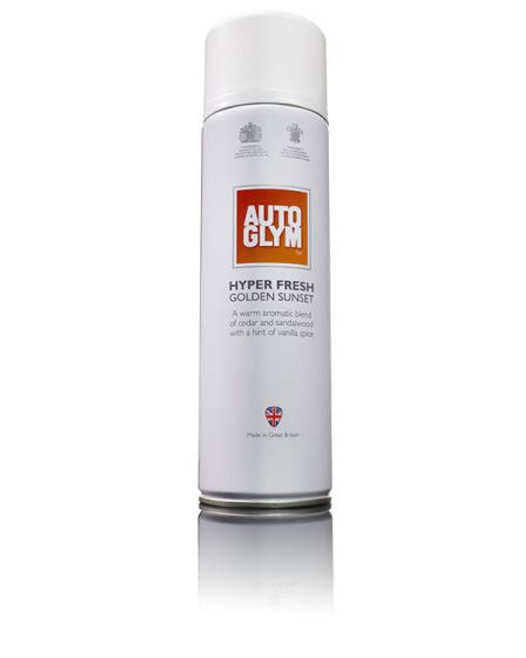 HYPERFRESH GOLDEN SUNSET AIR-FRESHENER AEROSOL 450ML AUTOGLYM 77GS012B image 1