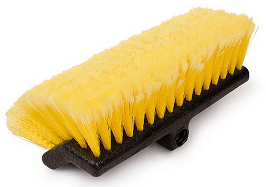 REPLACEMENT CAR WASH BRUSH HEAD 10 YELLOW image 1