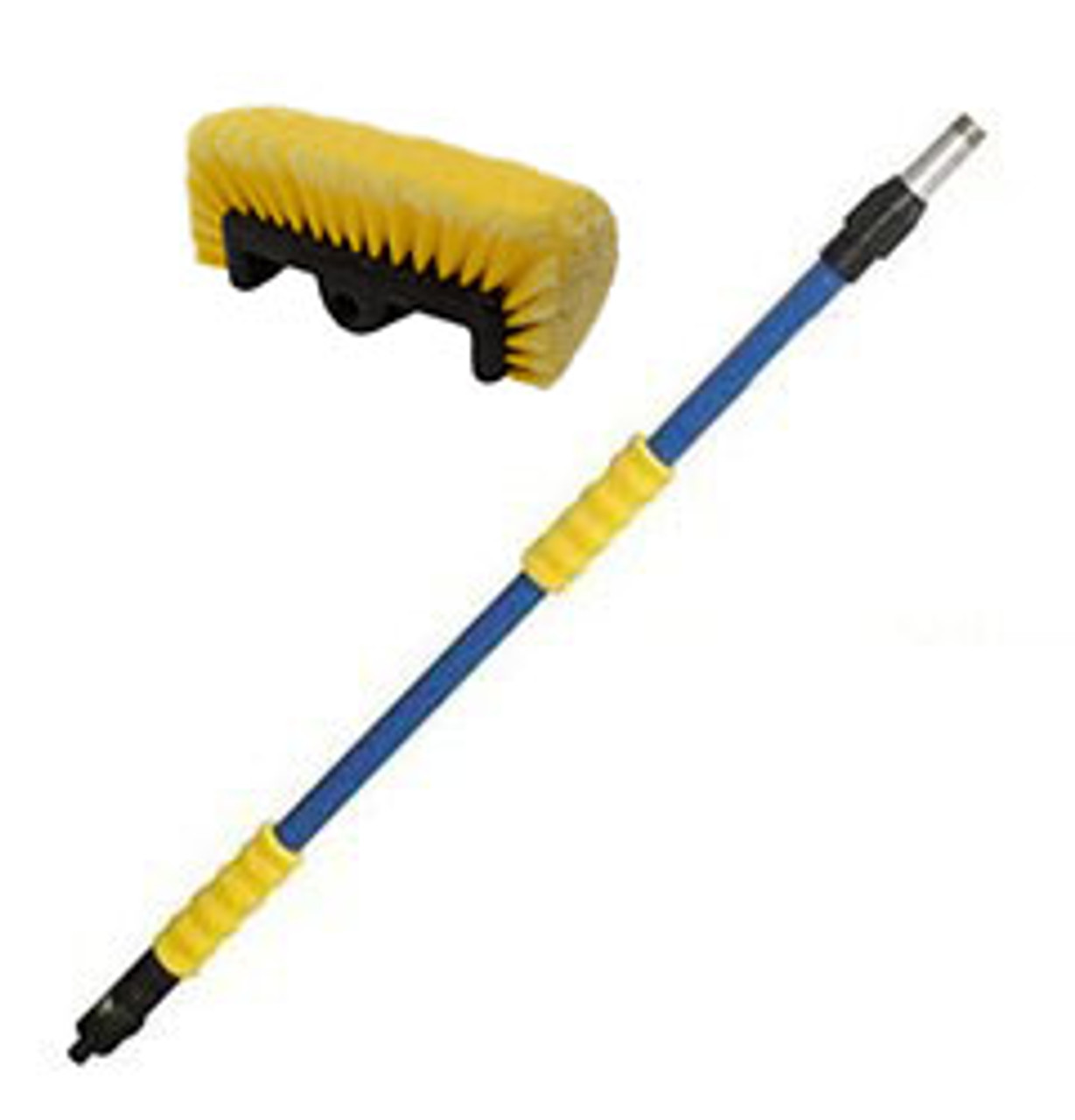 TELESCOPIC POLE & 10 CLEANING BRUSH HEAD AUTOGLYM BRUSHPOLE image 1