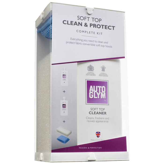 SOFT TOP CLEAN & PROTECT COMPLETE KIT AUTOGLYM STCPKIT image 1