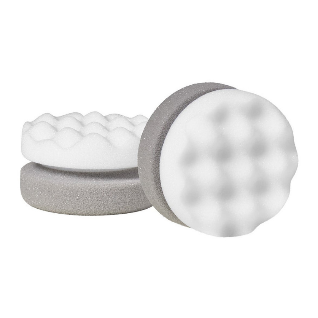HAND POLISHING APPLICATOR PUCK AUTOGLYM HPPUCK2 2 PACK WHITE MICROFIBRE thumbnail 2