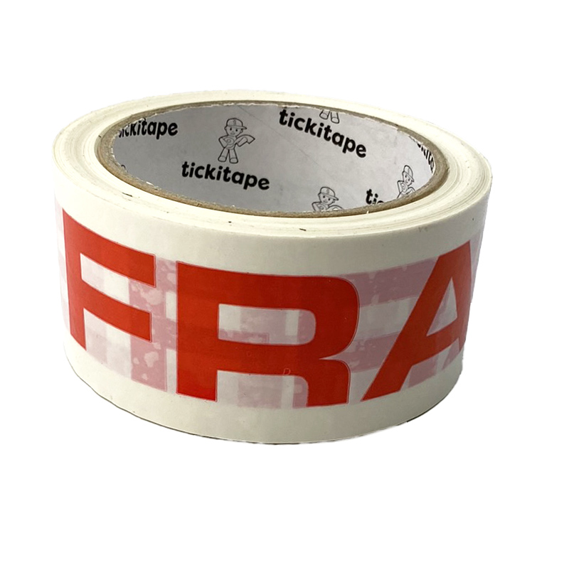 PRINTED VINYL FRAGILE PACKAGING TAPE AS972 Wide 48mm Long 66m thumbnail 2