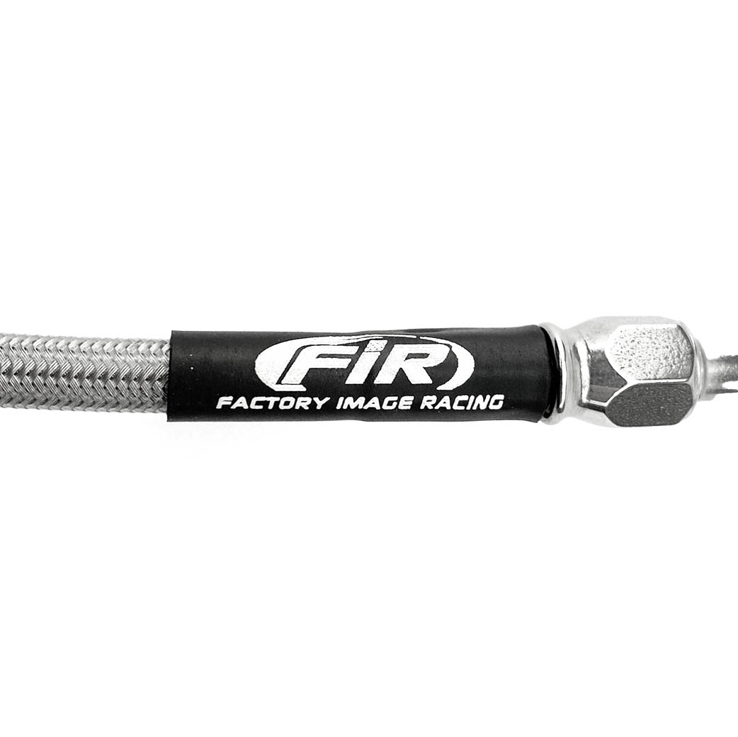 HOSE REAR BRAKE SILVER / BLK YAMAHA YFZ450 2004-2009 thumbnail 2