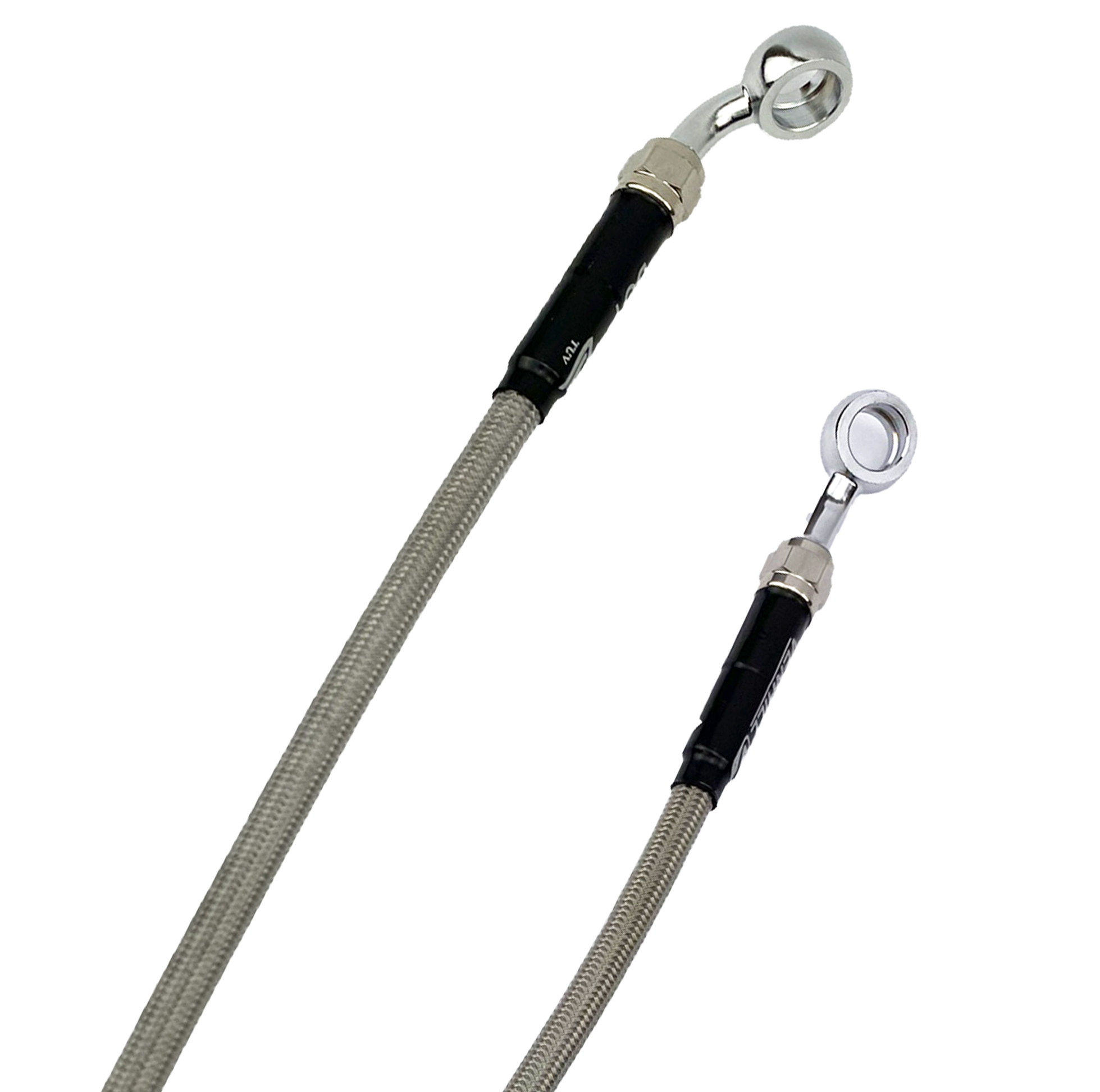 HOSE FRONT BRAKE SILVER / BLK, VENHILL K01-1-048/P, HUSQVARNA FS450 2015-2024 image 1