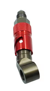 M10 20° BANJO QUICK DISCONNECT DRY BREAK 600-03 AN3 FITTING BUILDALINE image 1
