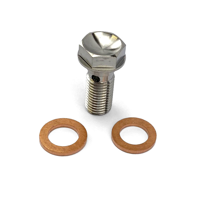 BANJO PRO BOLT M8x1.00mm, TITANIUM GRADE 5 / EACH thumbnail 3