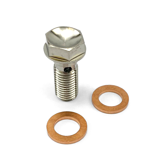 BANJO PRO BOLT M8x1.00mm, TITANIUM GRADE 5 / EACH image 1