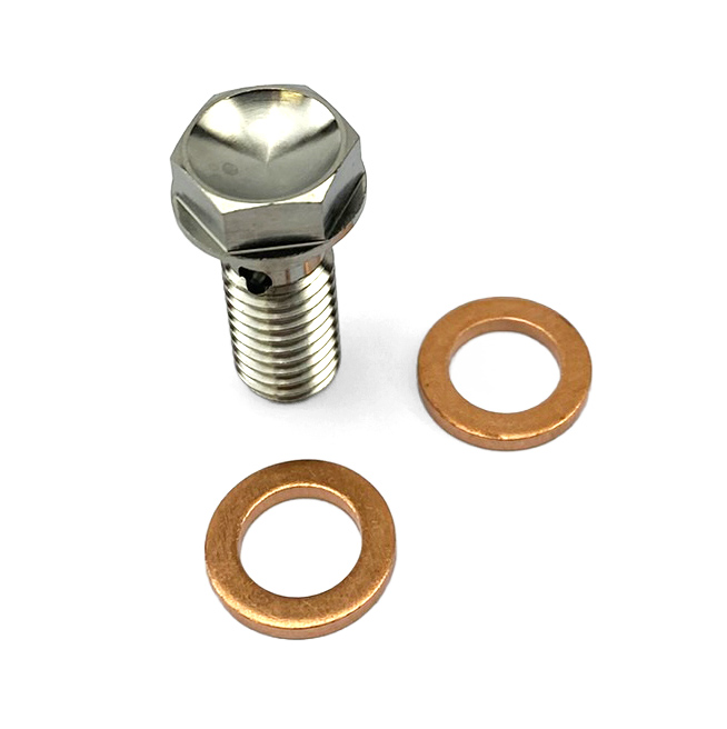 BANJO PRO BOLT M8x1.25mm, TITANIUM GRADE 5 / EACH thumbnail 3