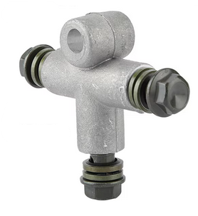 HYDRAULIC 3-WAY COUPLING TEE BRAKE HOSE ADAPTOR PIPE FITTING 10mm thumbnail 2