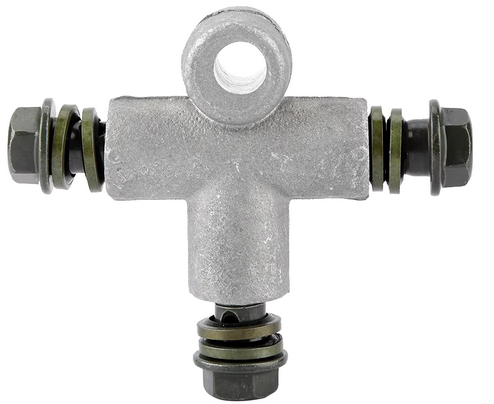 HYDRAULIC 3-WAY COUPLING TEE BRAKE HOSE ADAPTOR PIPE FITTING 10mm image 1