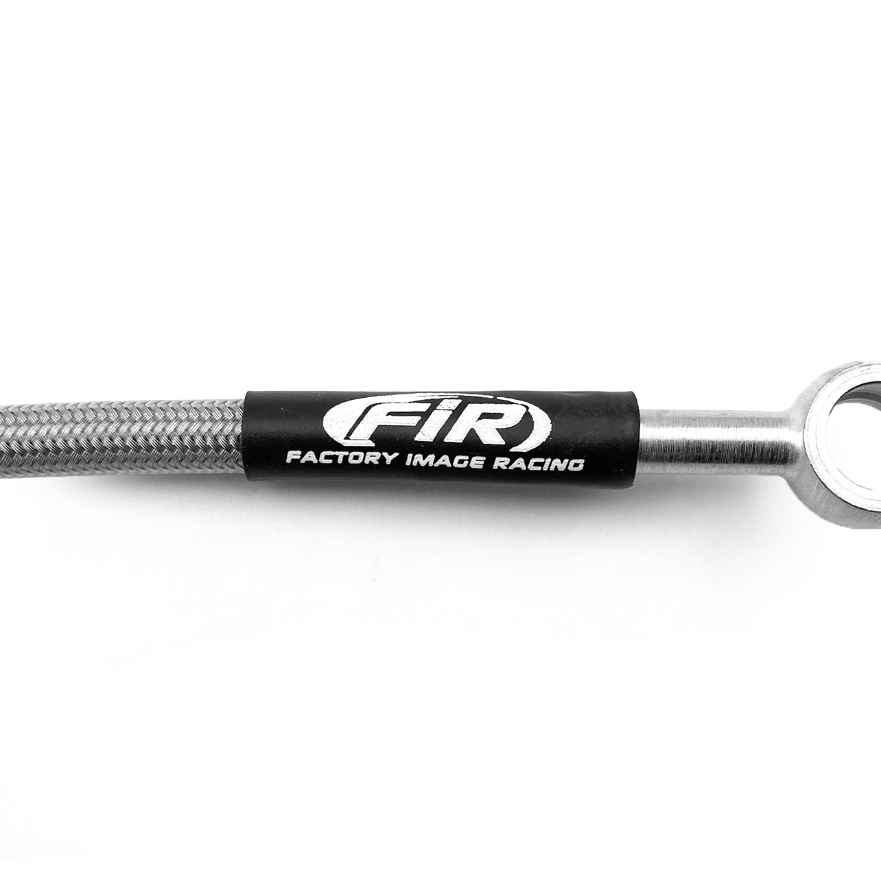HOSE REAR BRAKE SILVER/ BLK YFZ350 BANSHEE 1990-2006 thumbnail 2