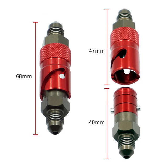 BRAKE LINE QUICK DISCONNECT DRY BREAK 600-03 HOSE AN3 FITTING BUILDALINE thumbnail 2