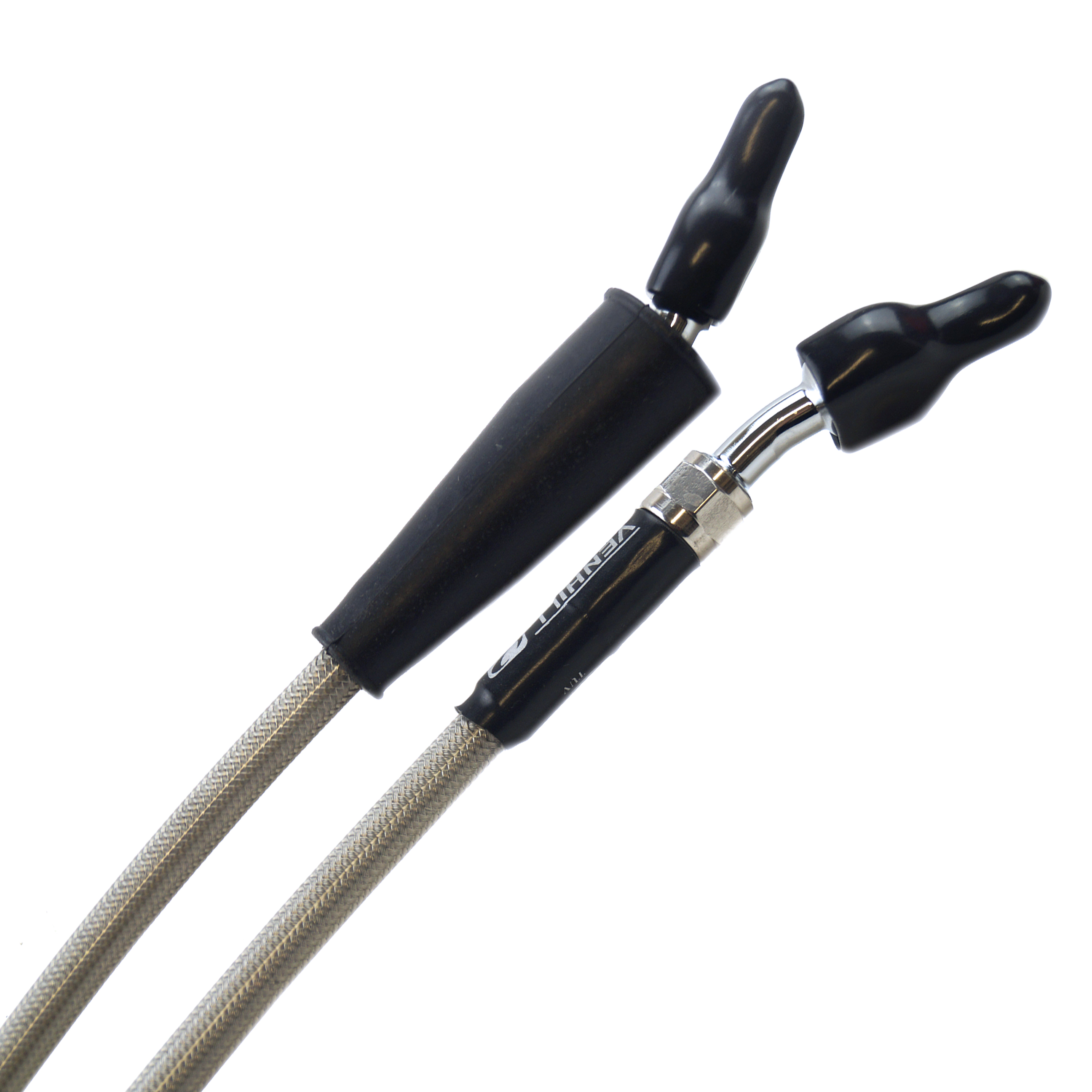 HOSE FRONT BRAKE SILVER / BLK, VENHILL K02-1-054/P KXF 2012 image 1