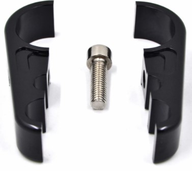 CABLE HOSE CLAMP BLACK EACH HARLEY DAVIDSON thumbnail 2