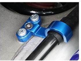 HOSE PIPE CLIP BLUE HOLDER BRAKE HOSE SPLIT TYPE 1C3-25876-50-00 thumbnail 2