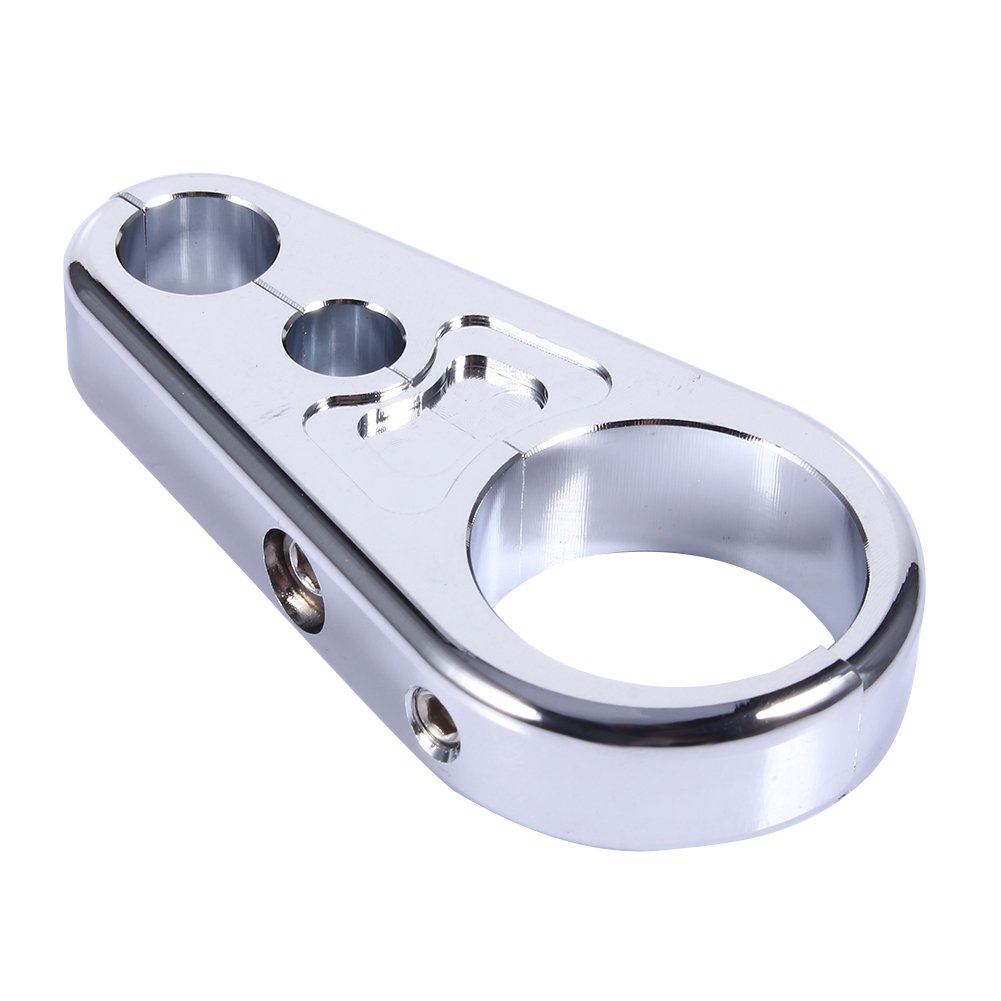 CABLE HOSE CLAMP SILVER (SET OF 2) image 1