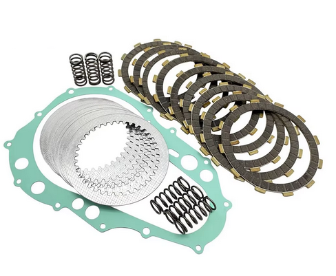 HEAVY DUTY CLUTCH KIT + GASKET 2000-2018 ARCTIC-CAT 400DVX KAWASAKI KXF400 SUZUKI DR-Z LTZ 400 image 1