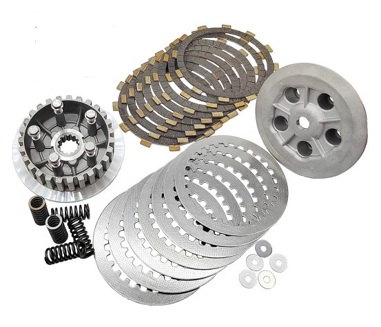 COMPLETE CLUTCH KIT HEAVY DUTY SPRINGS PRESSURE PLATE YAMAHA RAPTOR YFM660 image 1