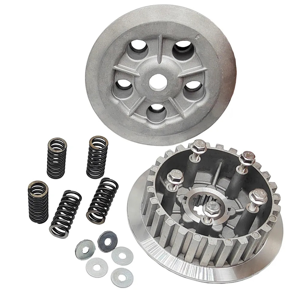 COMPLETE CLUTCH KIT HEAVY DUTY SPRINGS PRESSURE PLATE YAMAHA RAPTOR YFM660 thumbnail 4