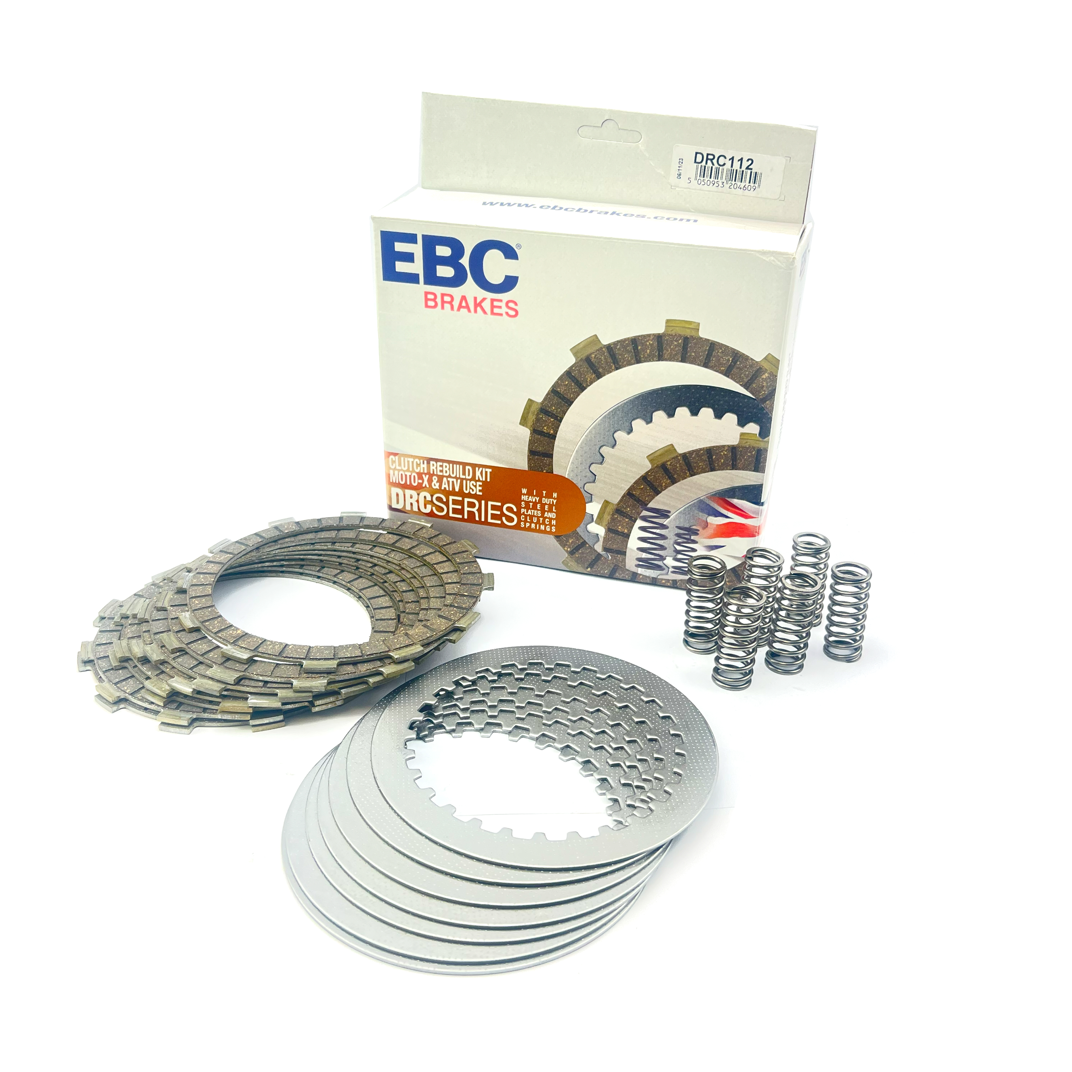 CLUTCH PLATE KIT EBC 2002-2003 2006-2008 HONDA CRF450 DRC112 thumbnail 2