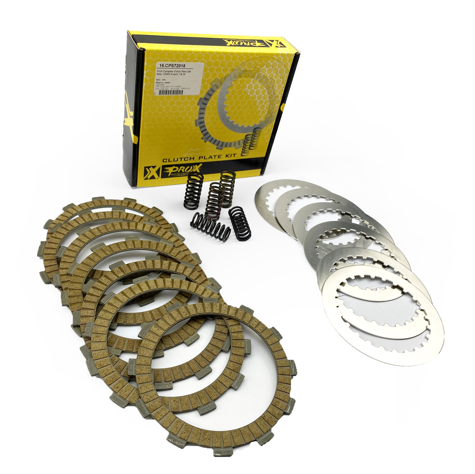 CLUTCH KIT COMPLETE BETA 125 RR ENDURO 2018-2025, PROX 16.CPS72018 MADE IN JAPAN image 1