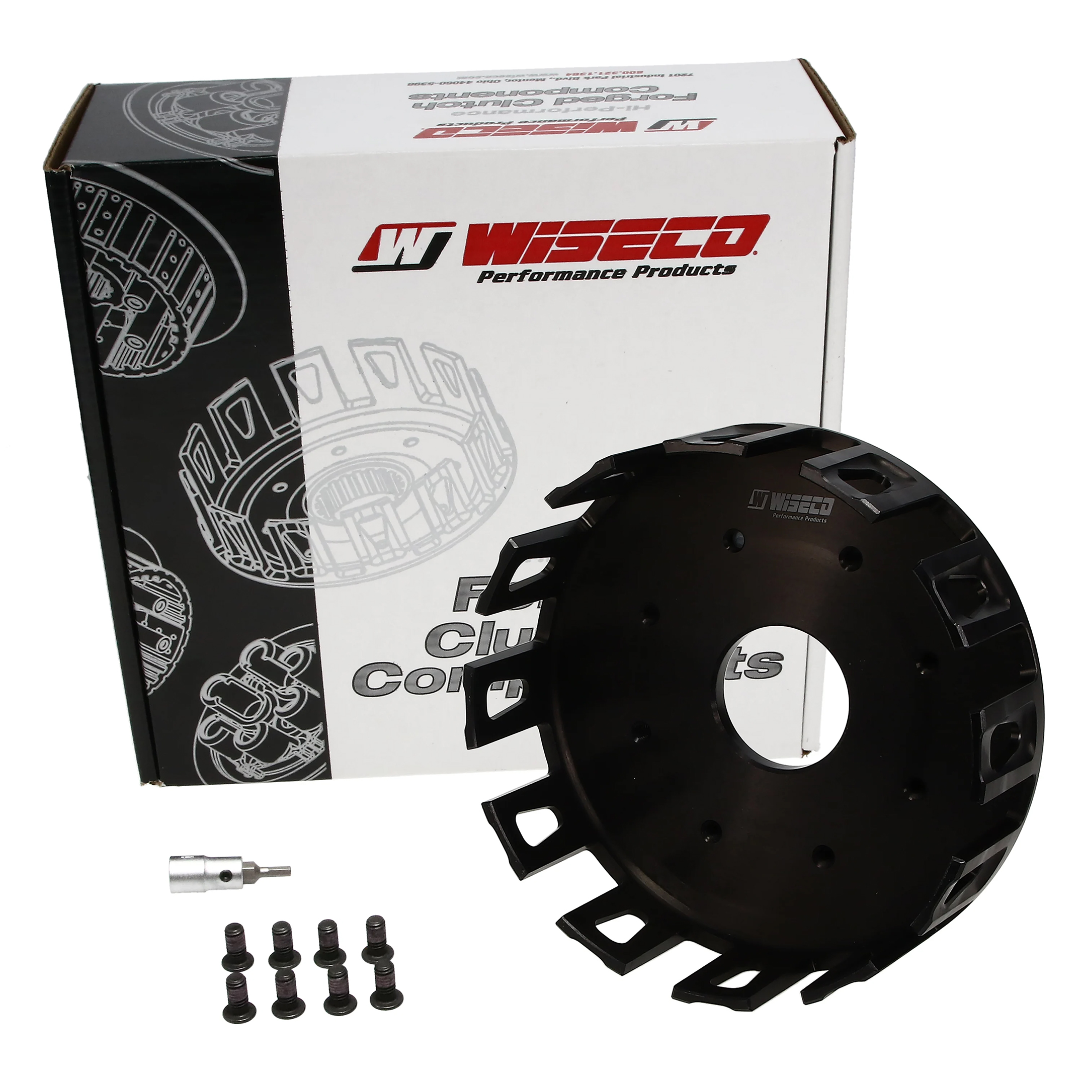CLUTCH BASKET 92-10 RM125, WISECO WPP3008 SUZUKI MX