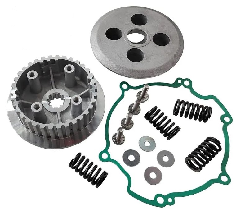 CLUTCH INNER HUB OUTER PRESSURE PLATE GASKET KIT 1998-2022 KAWASAKI KX 80 85 100 112 13087-1170 image 1