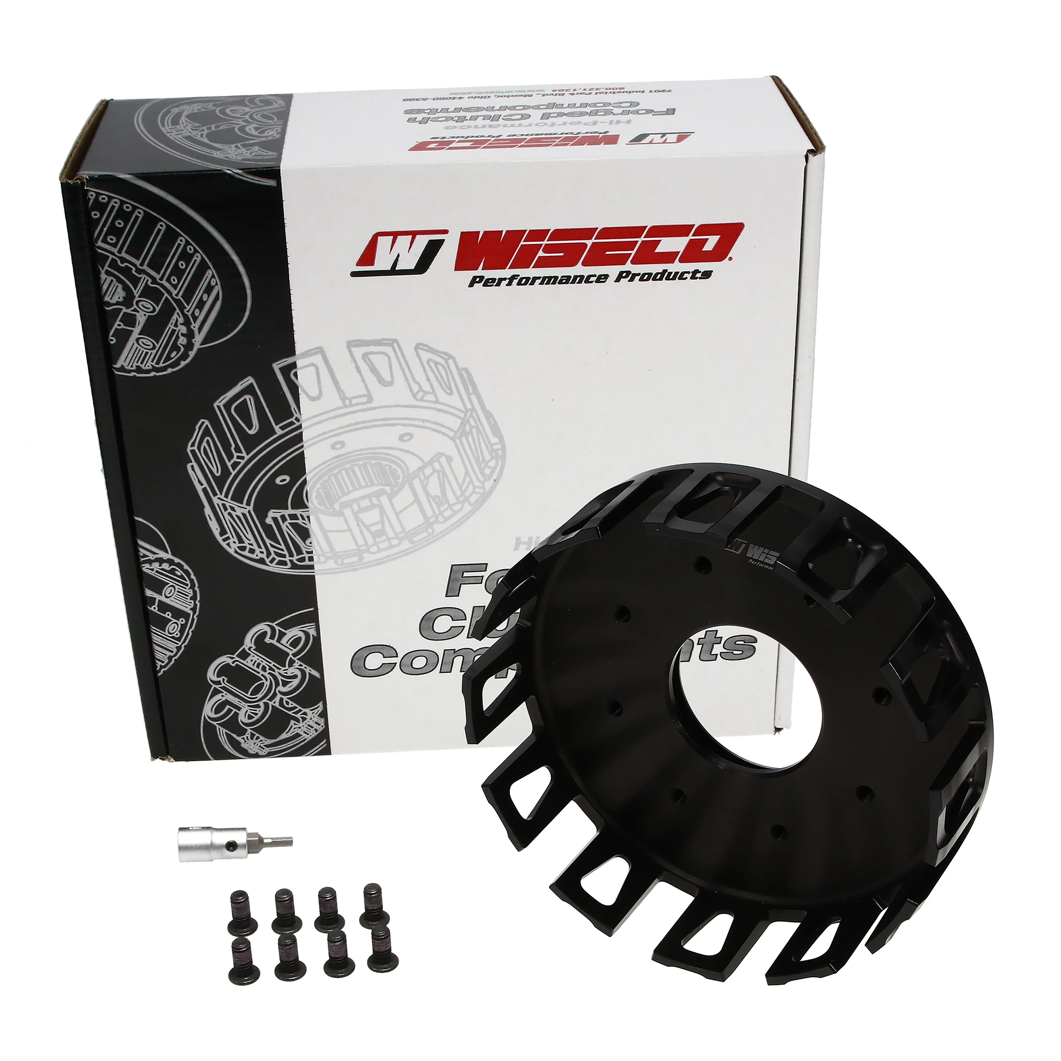 CLUTCH BASKET 03-12 SX250/300, WISECO WPP3052 KTM SX300