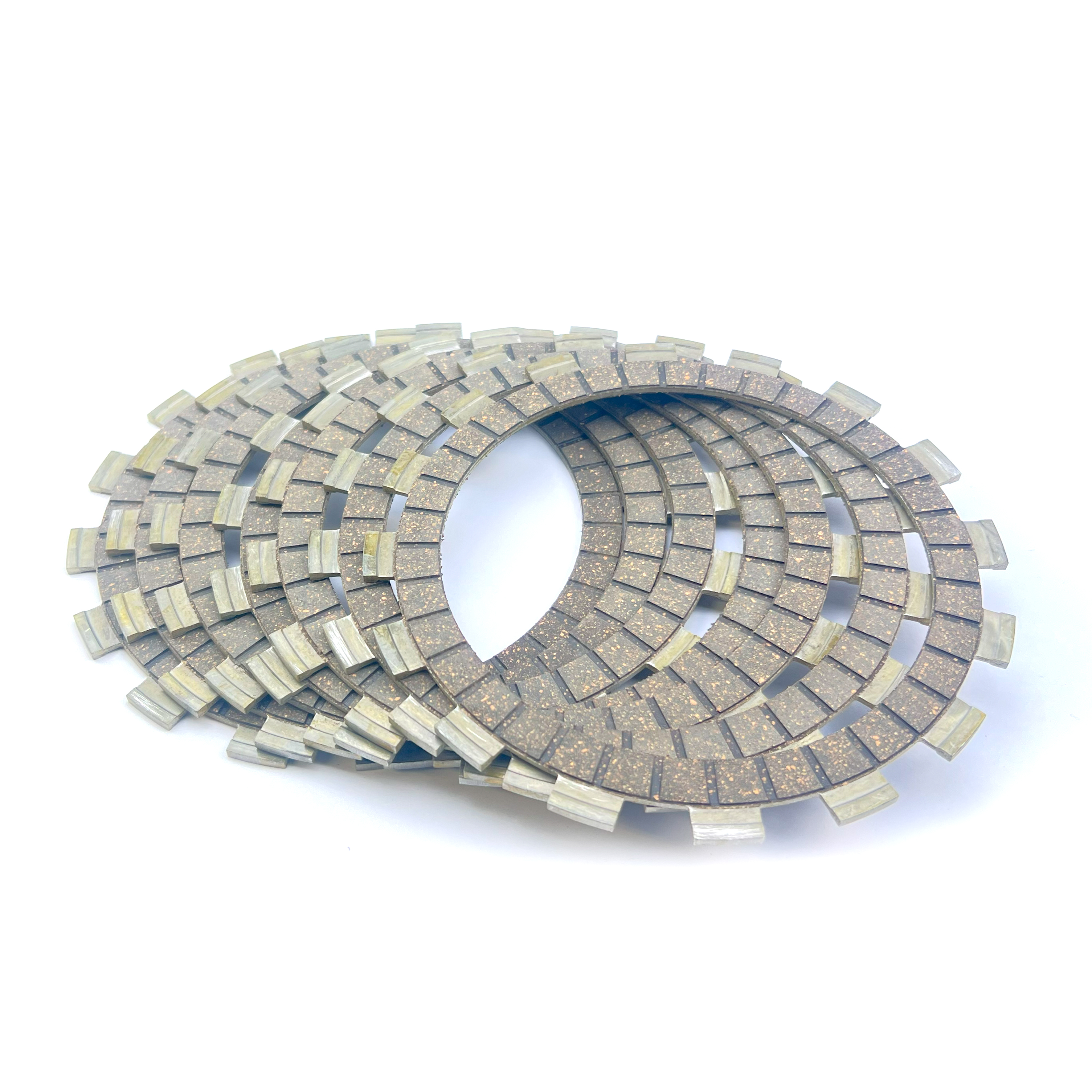 CLUTCH FRICTION PLATE SET/7 [CK2280], YAMAHA YZ250 82-07, 490 85-89, MC-03786C image 1