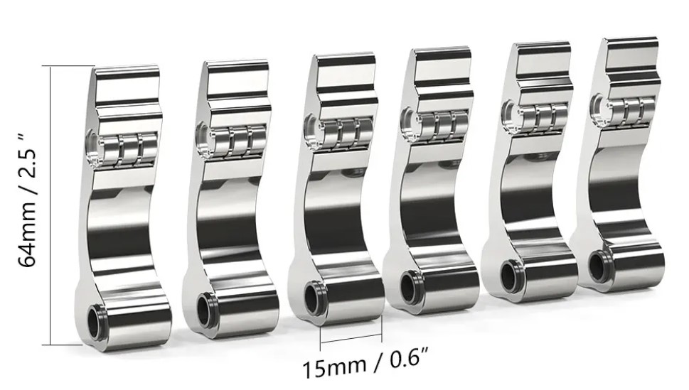 6Pcs CLUTCH WEIGHTS CAN AM MAVERICK X3 MAX R RR TURBO SPORT TRAIL 4X4 1000R 420248658 thumbnail 2