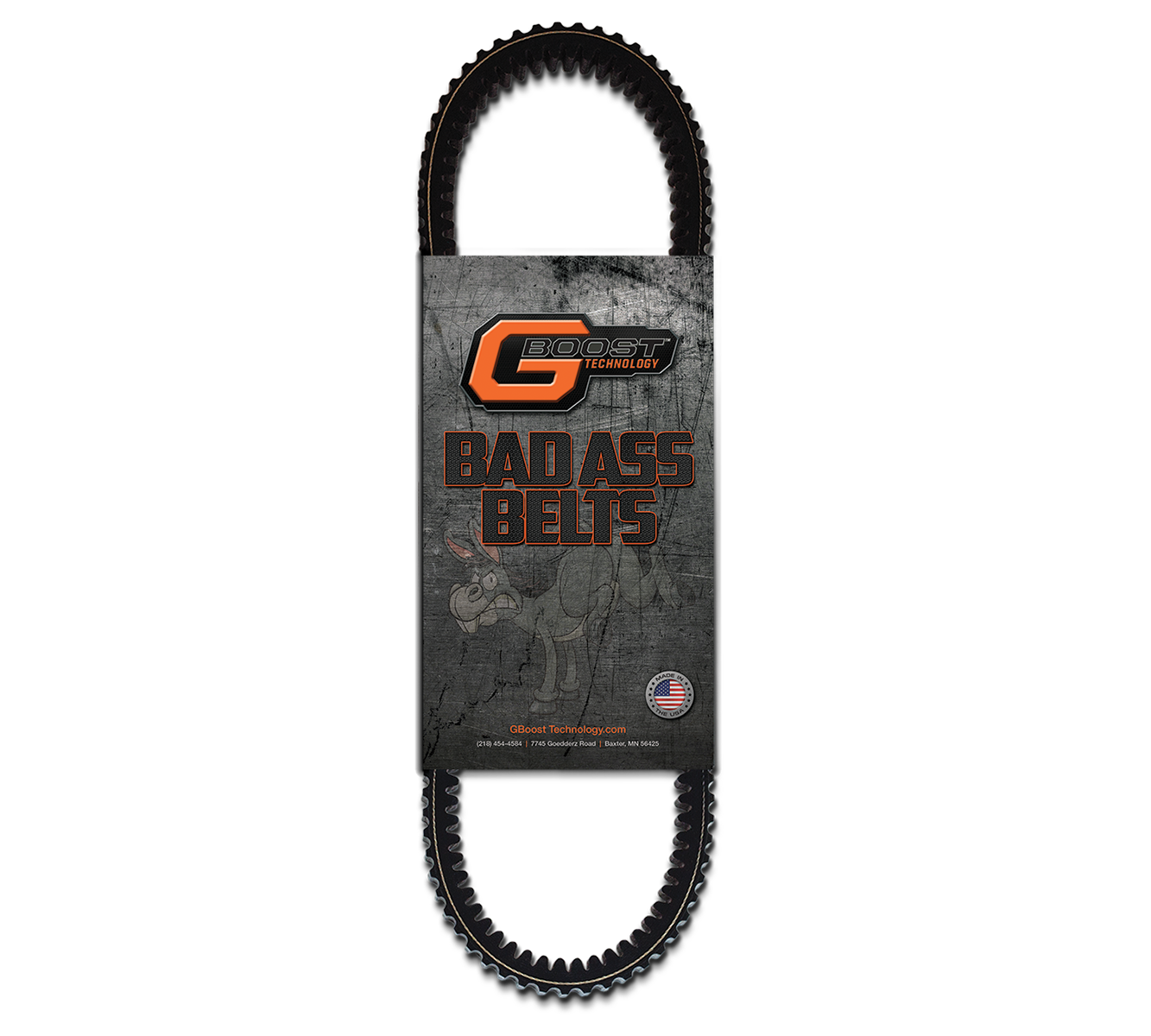 DRIVE BELT GBOOST POLARIS, BAD ASS BELT DBPO1226EX, RZR PRO R image 1