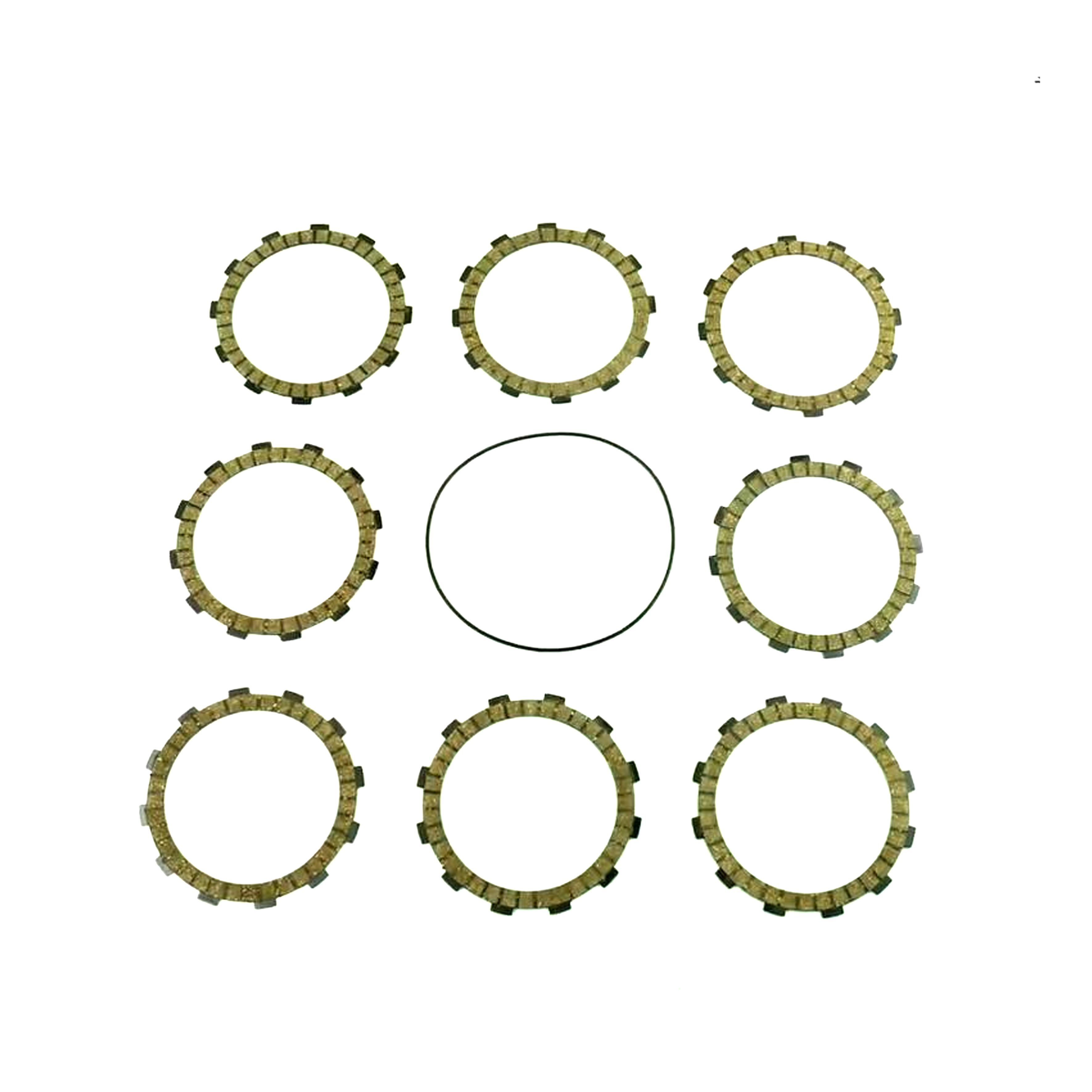 CLUTCH FRICTION PLATE SET SX-F450 13-22, ATHENA P40230020, WITH GASKET image 1