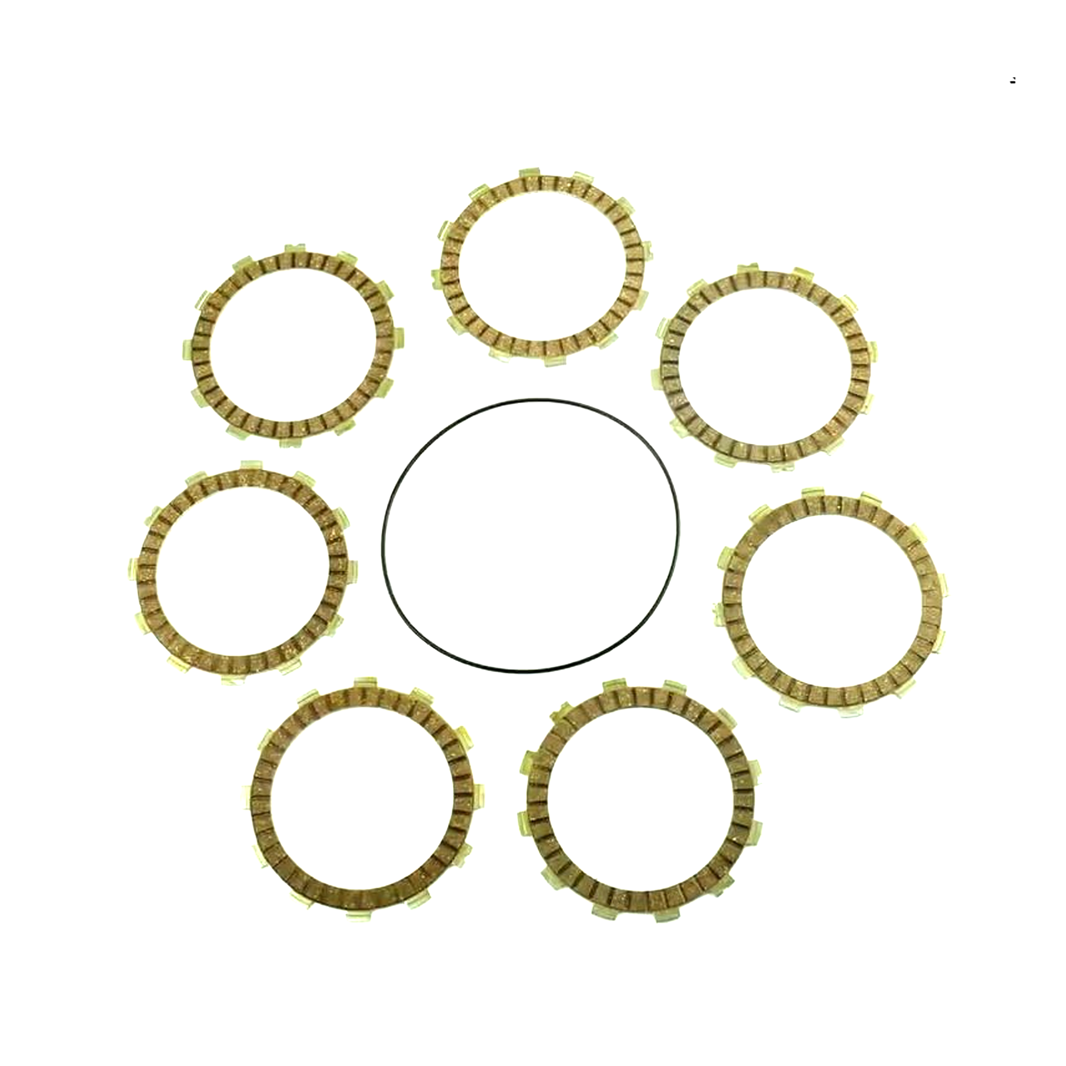 CLUTCH FRICTION PLATE SET HSQ TC250 04-09, ATHENA P40230030, WITH GASKET image 1