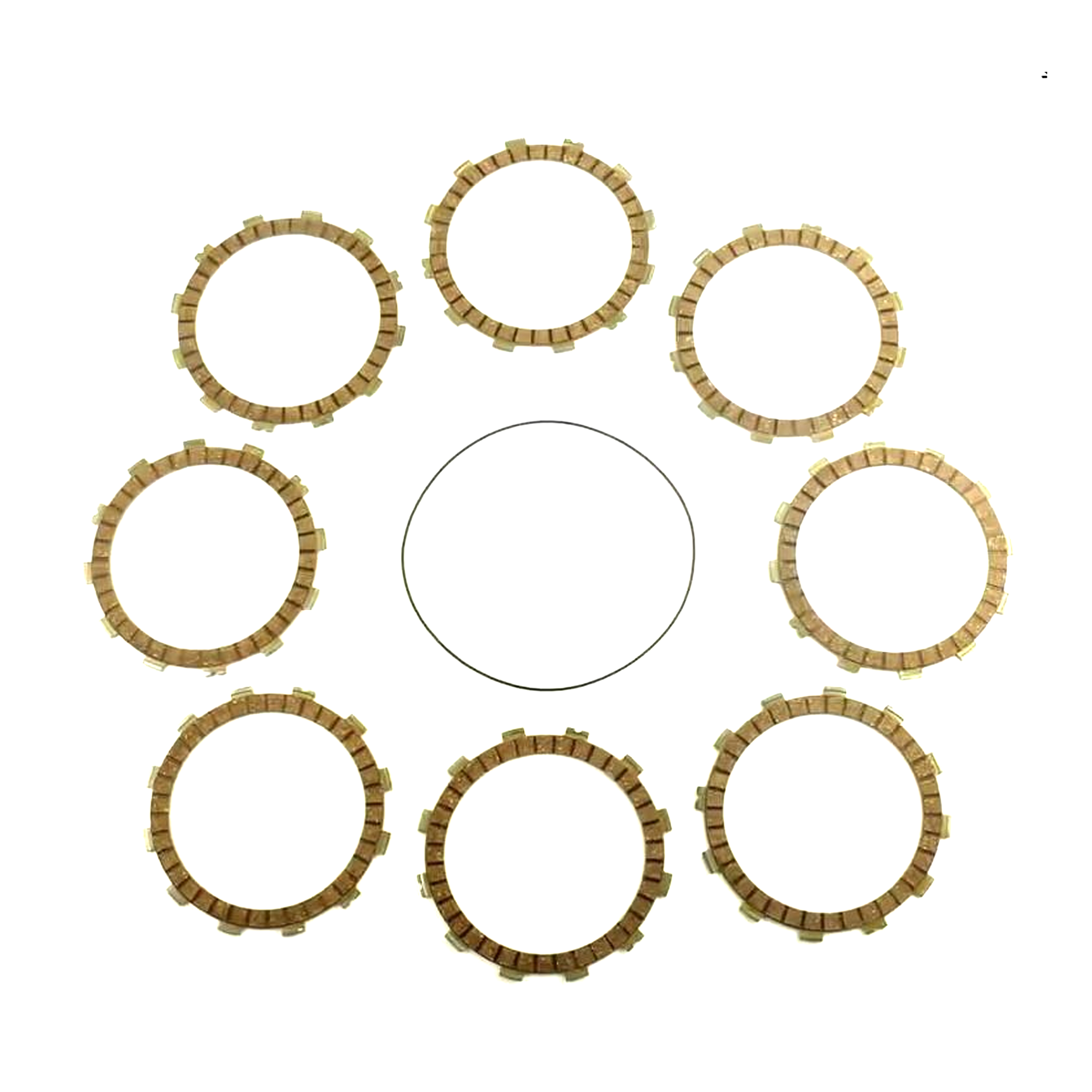 CLUTCH FRICTION PLATE SET HONDA CR250R 95-07, ATHENA P40230054, WITH GASKET image 1
