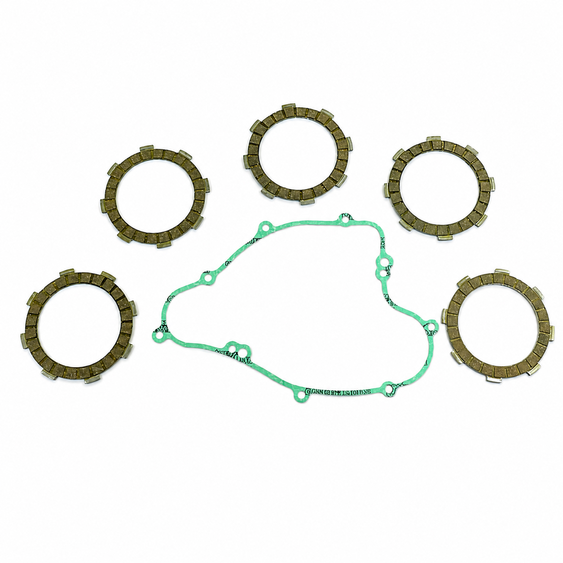 CLUTCH FRICTION PLATE SET SUZUKI RM65 03-06, ATHENA P40230060, WITH GASKET