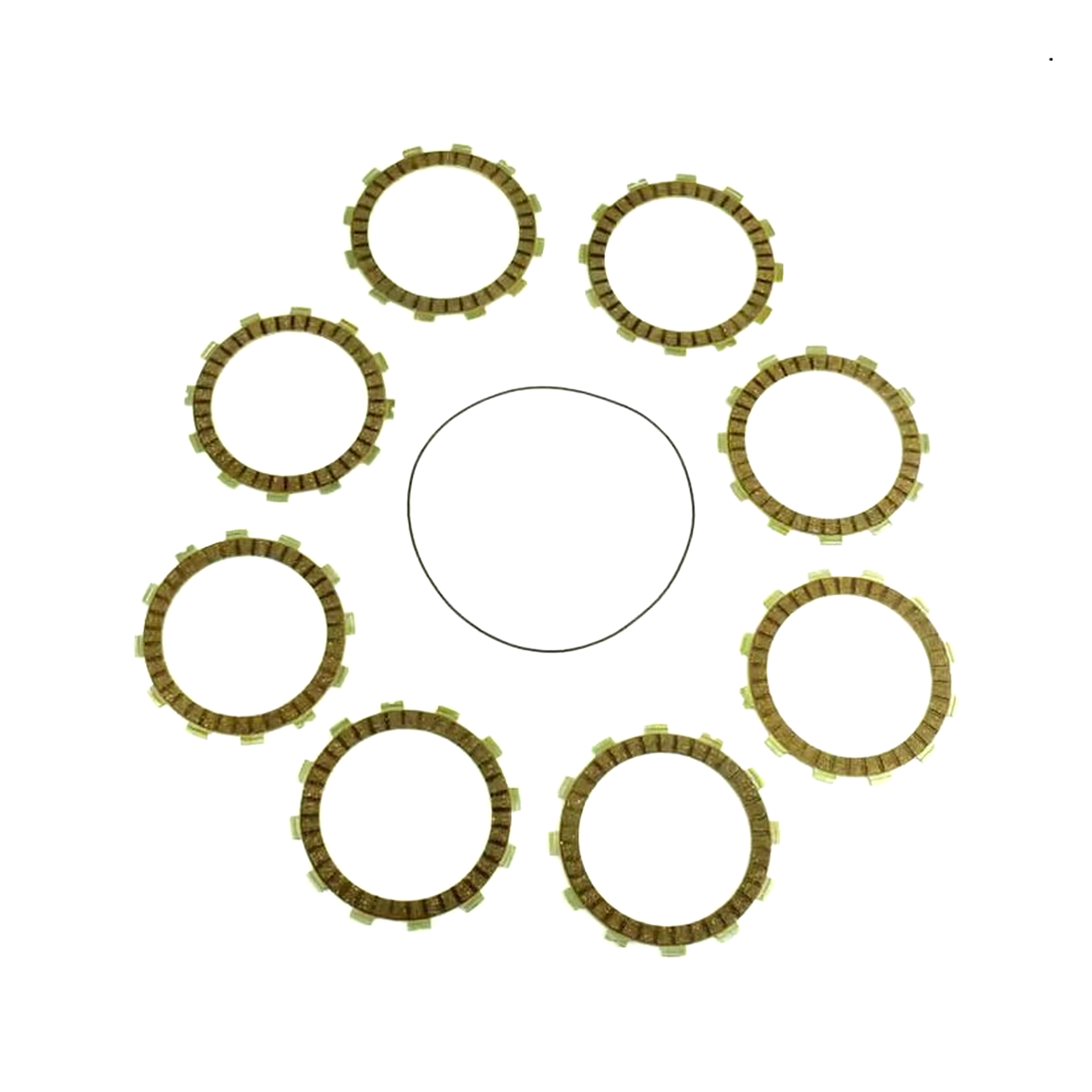 CLUTCH FRICTION PLATE SET HONDA CRF250R 10, ATHENA P40230092, WITH GASKET image 1