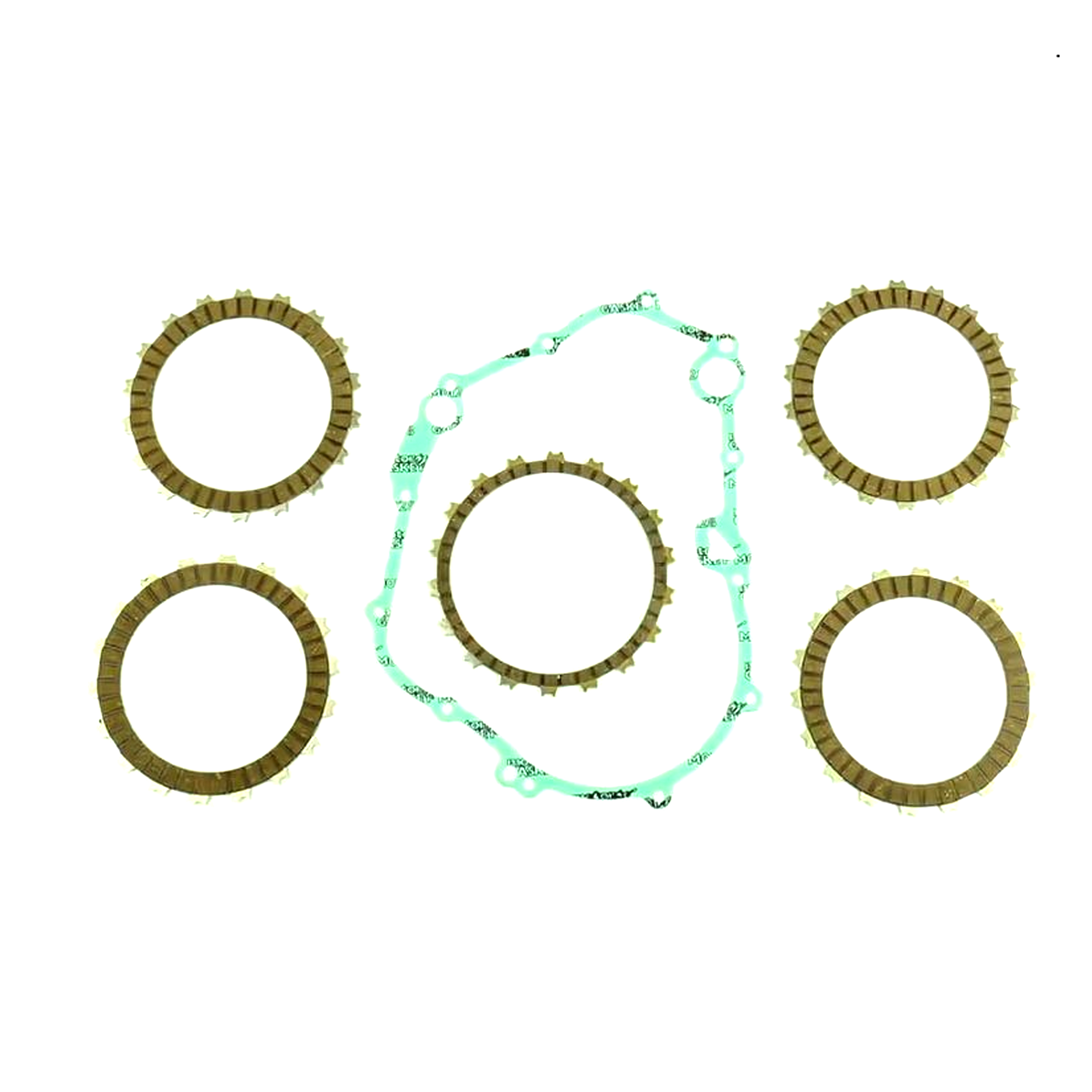 CLUTCH FRICTION PLATE SET HONDA CRF250LD 13-15, ATHENA P40230111, WITH GASKET image 1