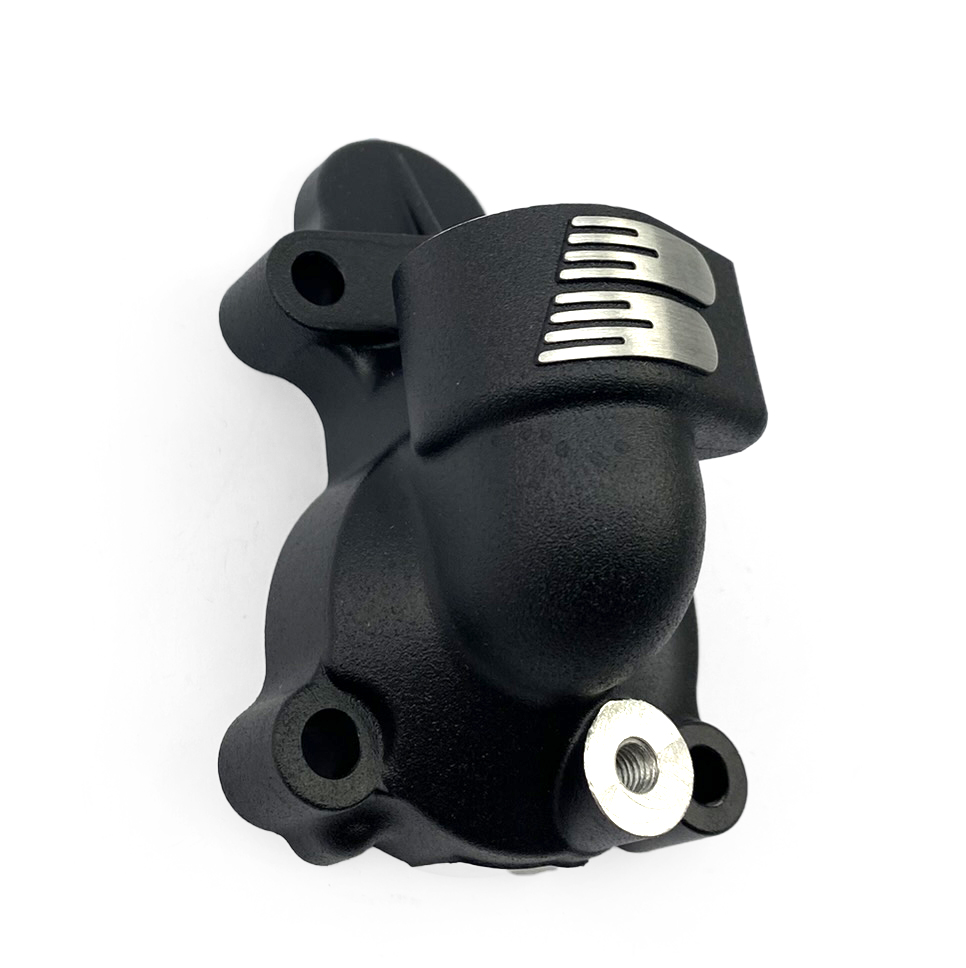 WATER PUMP COVER BLACK 2024-2025 KAWASAKI KX450, BOYESEN WPK18DB SUPERCOOLER thumbnail 2