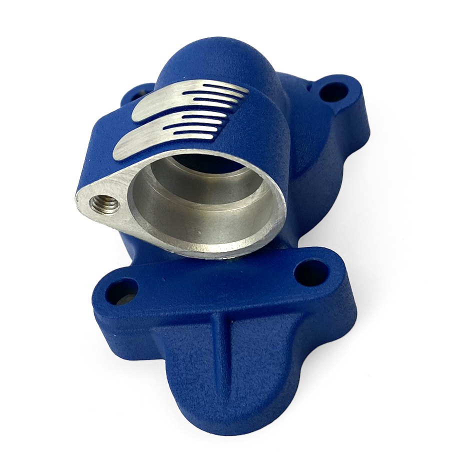 WATER PUMP COVER BLUE 2024 KAWASAKI KX 450 F, BOYESEN WPK18DL SUPERCOOLER thumbnail 4