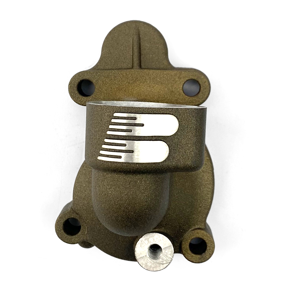 WATER PUMP COVER MAGNESIUM 2024 KAWASAKI KX 450 F, BOYESEN WPK18DM SUPERCOOLER thumbnail 2