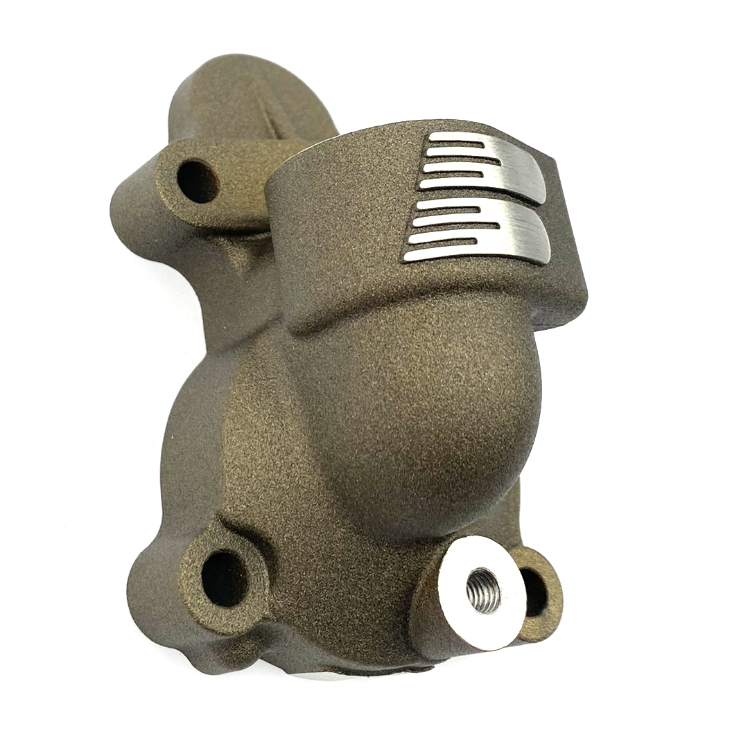 WATER PUMP COVER MAGNESIUM 2024 KAWASAKI KX 450 F, BOYESEN WPK18DM SUPERCOOLER image 1