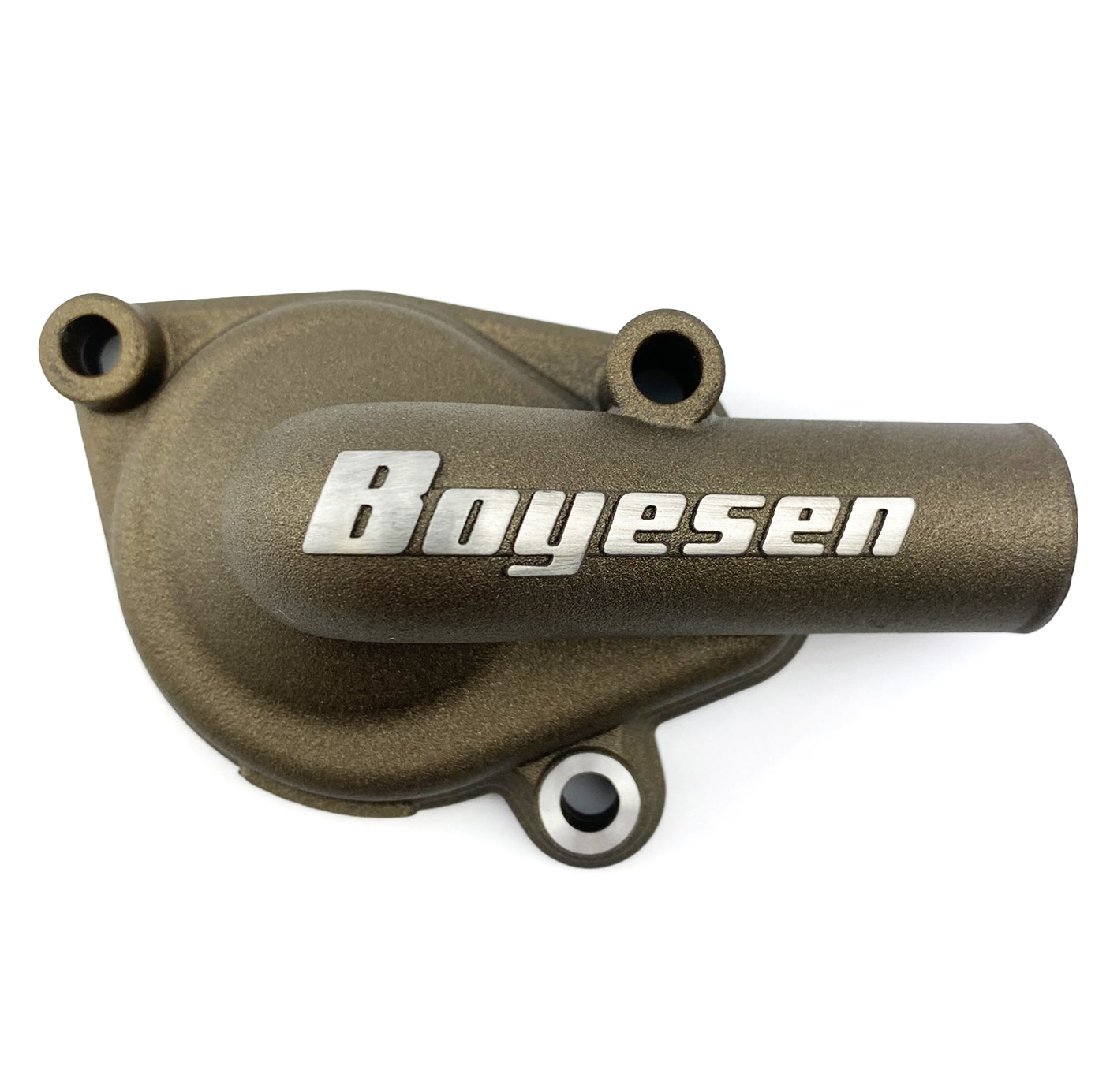 WATER PUMP COVER MAGNESIUM 2024-2025 KTM 2 STROKE, BOYESEN WPK-42M SUPERCOOLER image 1
