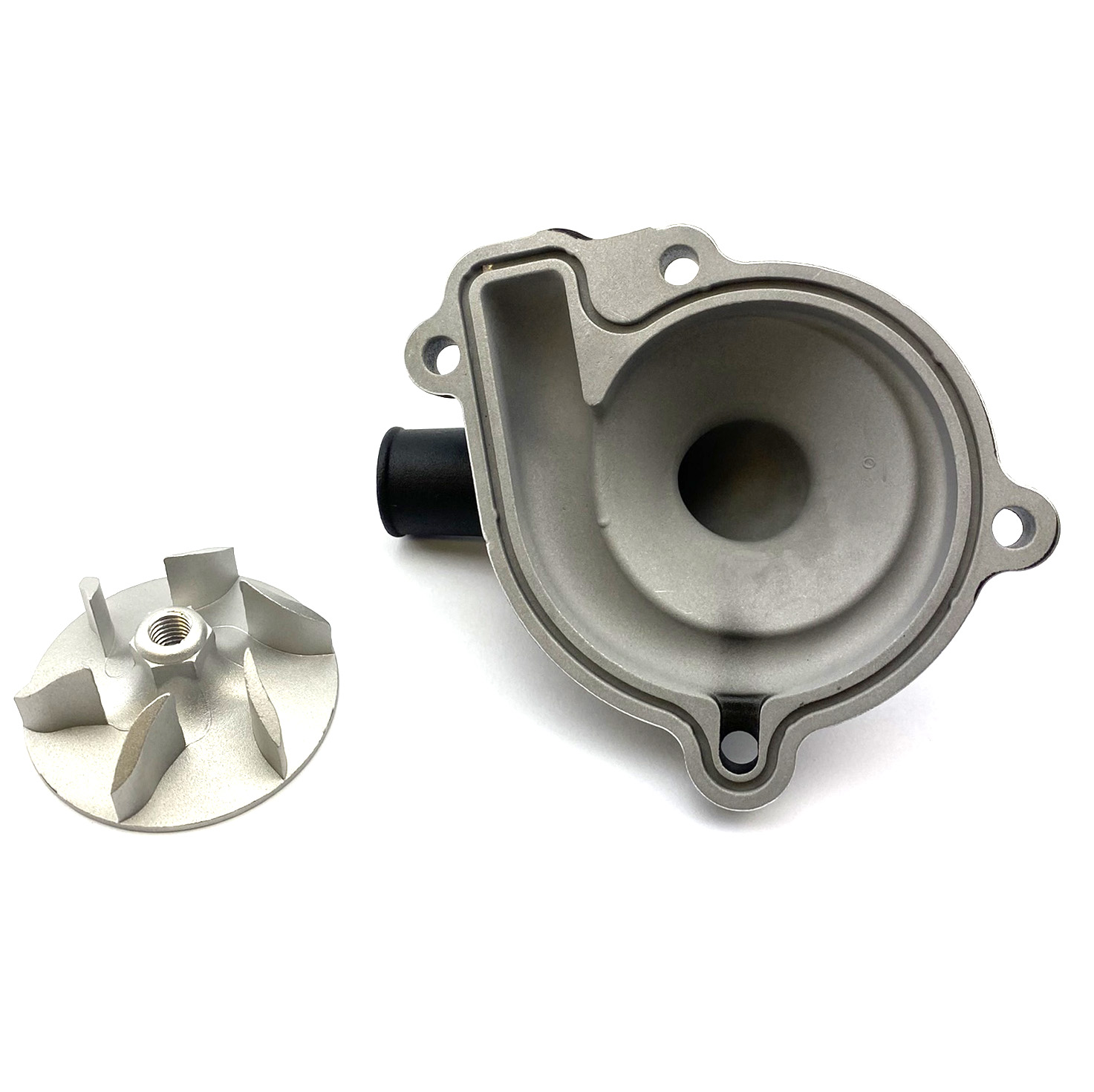 WATER PUMP COVER BLACK CANAM ATV UTV, BOYESEN WPK-80B SUPERCOOLER thumbnail 3