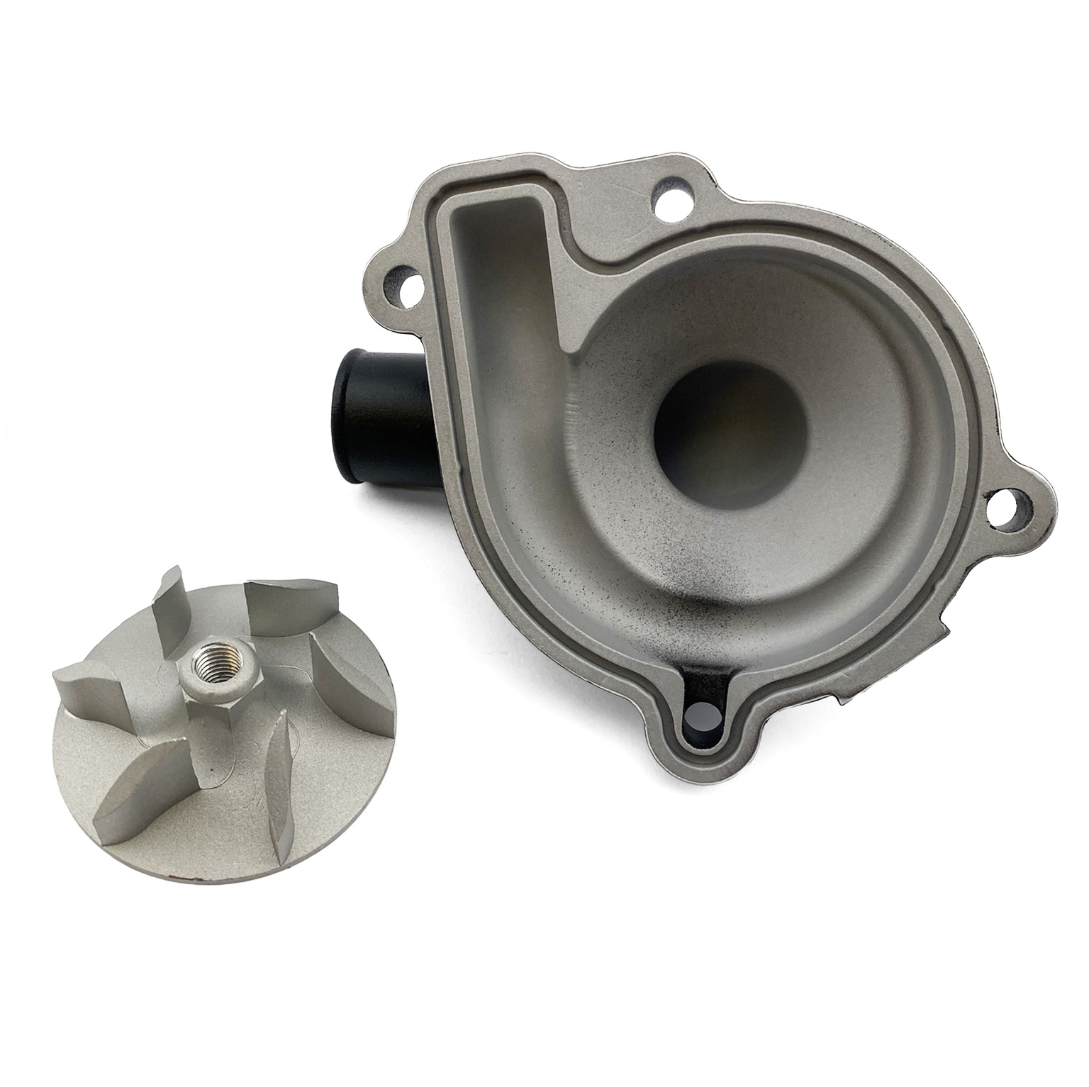 WATER PUMP COVER BLACK CANAM ATV UTV, BOYESEN WPK-80AB SUPERCOOLER thumbnail 3
