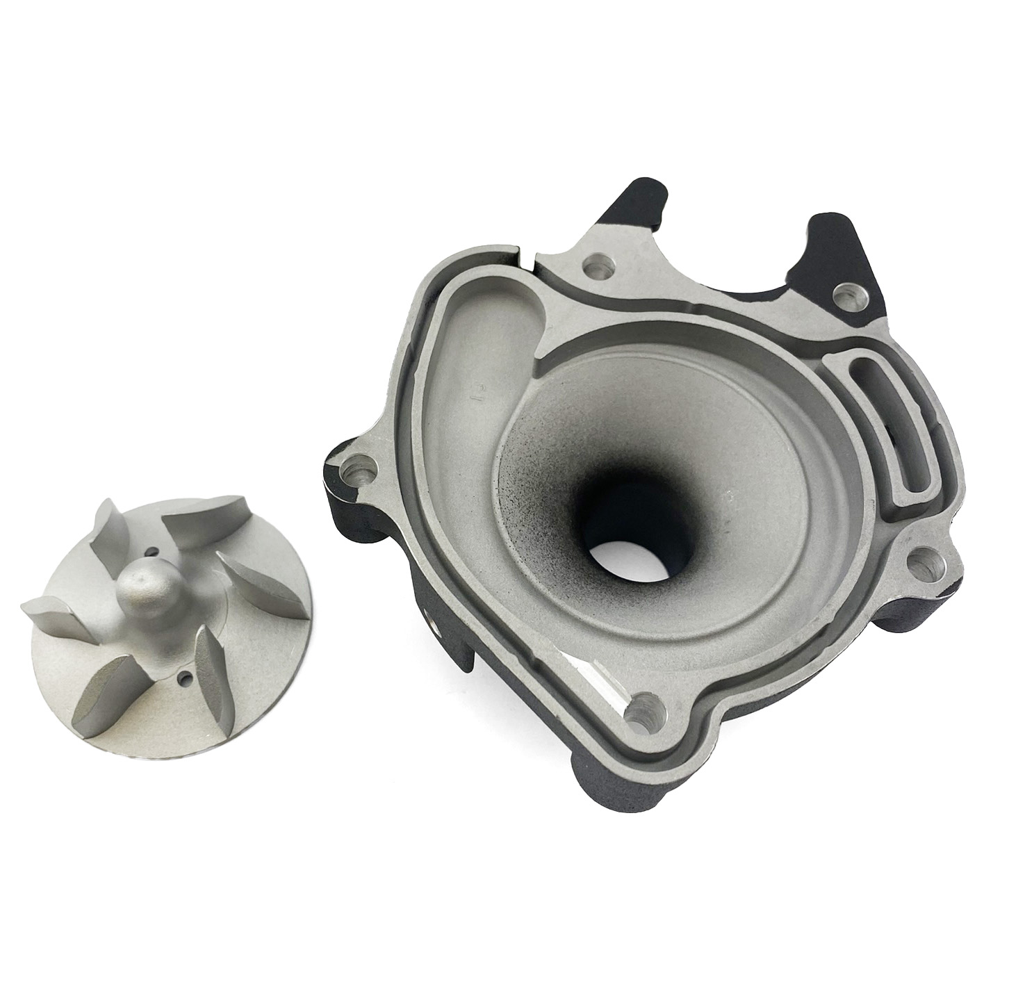 WATER PUMP COVER BLACK CANAM MAVERICK X3, BOYESEN WPK-81B SUPERCOOLER thumbnail 2