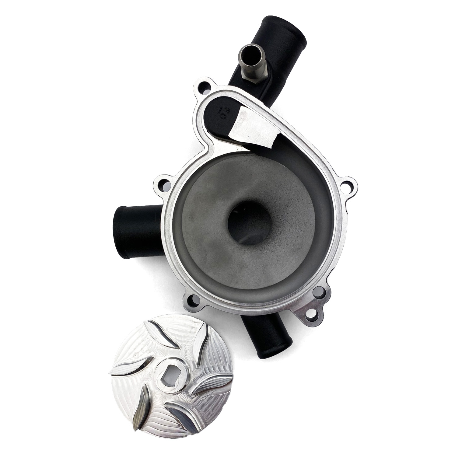 WATER PUMP COVER BLACK POLARIS XP 1000, BOYESEN WPK-60B SUPERCOOLER thumbnail 3