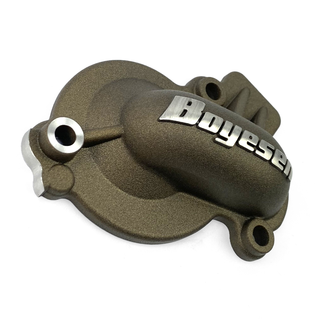 WATER PUMP COVER 16-25 SX-F450, SUPERCOOLER BOYESEN WPK-45AM, MAGNESIUM thumbnail 2
